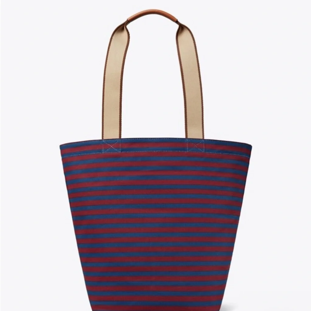 Tory Burch Brown Leopard Print Tote - Picture 4 of 8